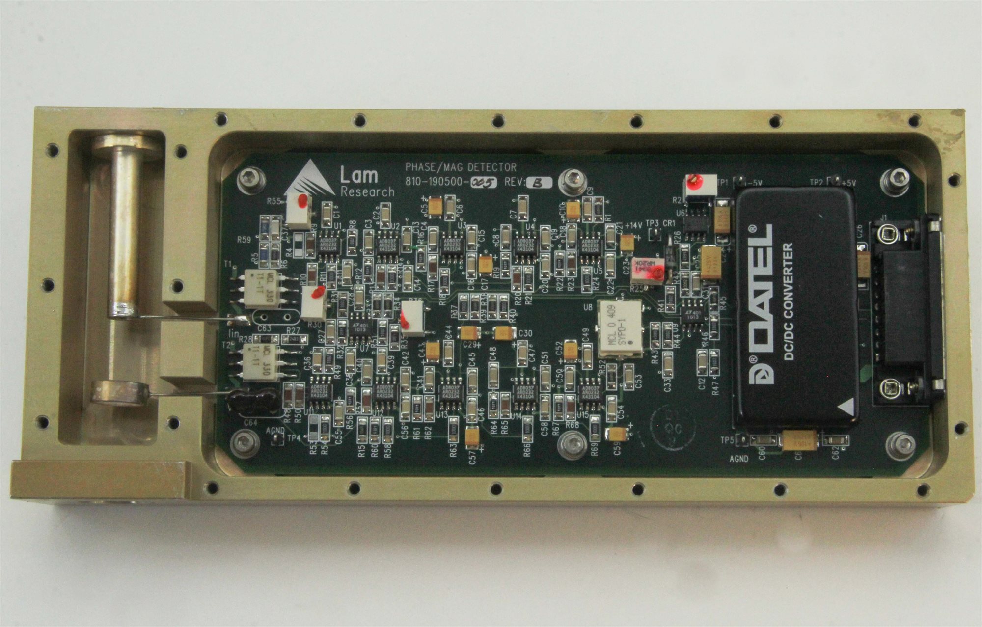 10635 LAM RESEARCH RF CONNECTOR MODULE W/ 715-801291-001 853